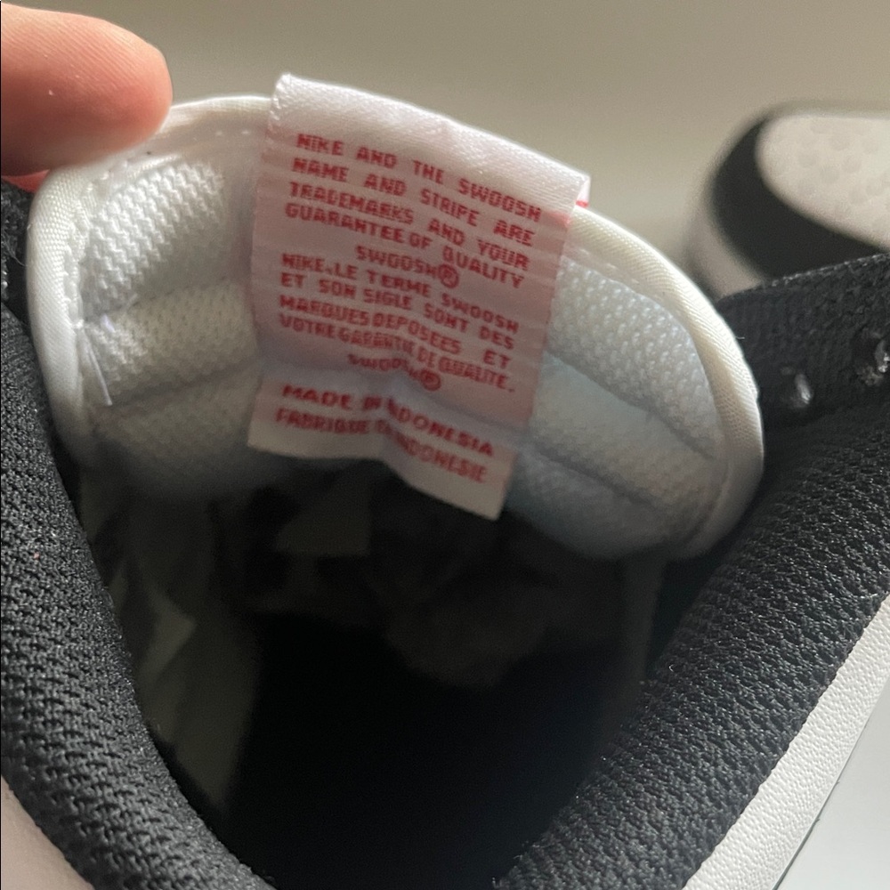 NIB- Nike High Dunks Pandas Men/Women Black and White - Picture 8 of 13